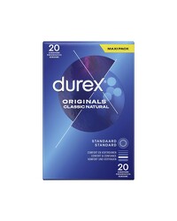 Durex Classic Natural (20 Kondome)